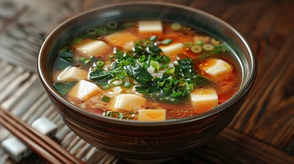 Traditional Japanese Comfort: Rice & Miso Soup