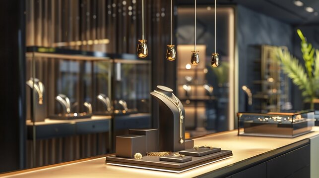 Luxury Modern Jewelry Store