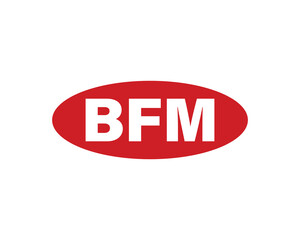 BFM logo design vector template. BFM logo design.