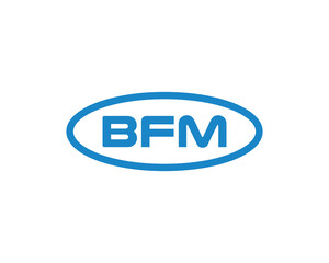 BFM logo design vector template. BFM logo design.