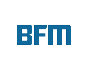 BFM logo design vector template. BFM logo design.