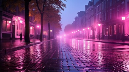 cascade pink lights