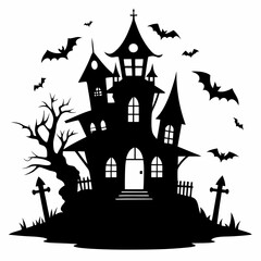 HAUNTED HOUSE SVG , Halloween Bundle Svg, Haunted House Svg Bundle, Haunted House Clipart, Haunted House Svg Cut Files for Cricut