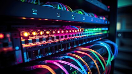 Naklejka premium center cabling solutions