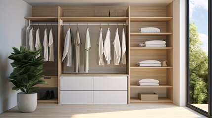 cabinets closet interior