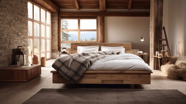 pillows box spring bed