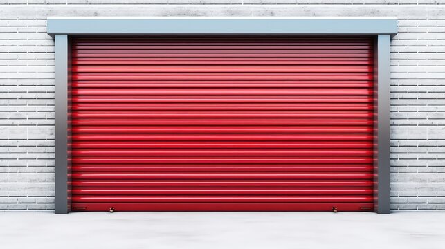 security roll up metal door