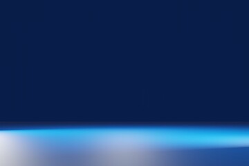 creative minimal studio blue background with light