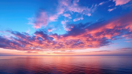 Fototapeta premium horizon natural blue sky