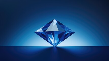 gradient blue geometric shapes