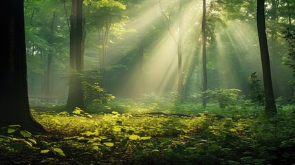Obraz premium dreamy sun light overlay