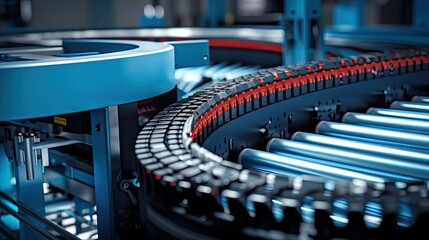 Obraz premium y deliver conveyor belt