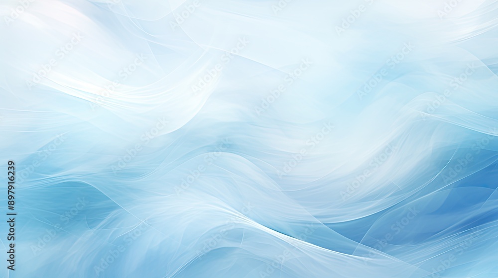 Wall mural dreamy abstract light blue background