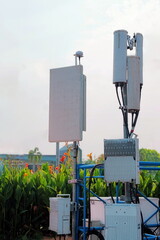 Cell on Wheels (COW) is a portable base station used to provide temporary cellular network coverage for high-profile events and emergency situations where existing base stations become damaged