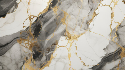 Marble texture, surrounded with rounded edges and gold foil decoration. 