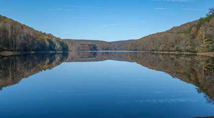 reflection in the lake