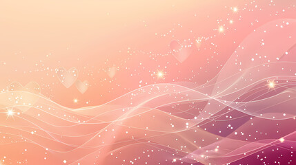 Abstract gradient color romantic atmosphere lines