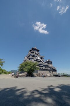 Kumamoto castle of Japan 