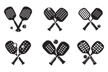 Silhouette_of_two_pickleball_paddle_with_ball