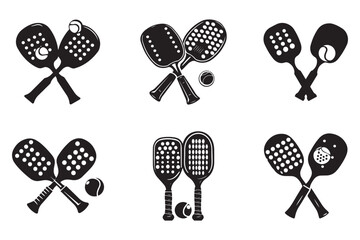 Silhouette_of_two_pickleball_paddle_with_ball