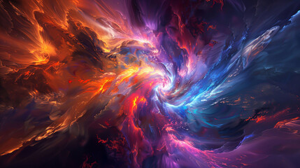 Abstract background, multicolored mix