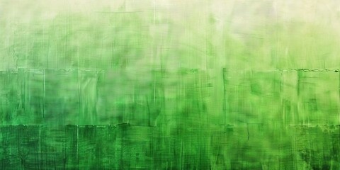 Obraz premium painting on canvas of gradient green color