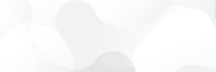 Abstract white Geometric banner design background.