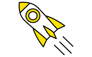 ロケットランチャー、ターゲット・目標達成・ゴールのビジネスアイコン