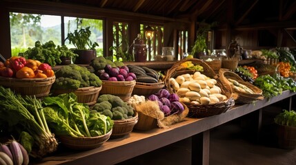 sustainable plant oranic farm