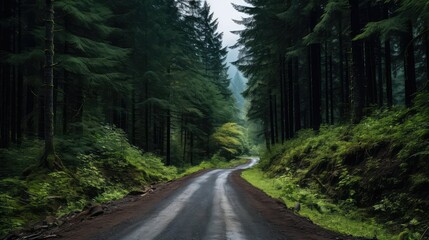 Fototapeta premium excitement exciting road