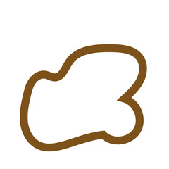 Neutral abstract shapes outlines vectors decorative 