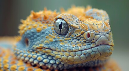 Fototapeta premium close up of iguana