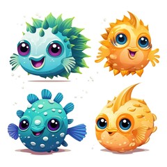 Fototapeta premium monsters set