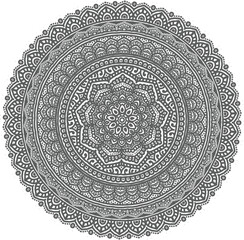 Adobe IllustratorSigns and symbols. Circle pattern lotus or flower mandala art design. beauty, fashion, geometry, colorful, fashion. Artwork