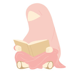 Girl Reading a Book