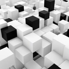 Fototapeta premium abstract cube background