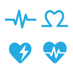 Health Care Icons. Medical and Healthcare web icons in line style. Vector EPS, AI Illustrator 10