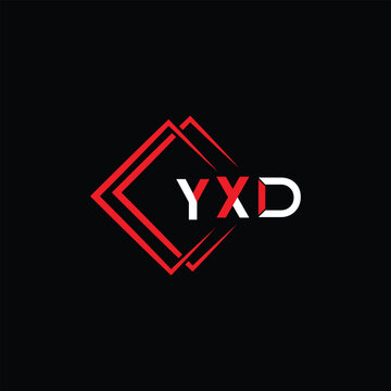 YXD Alphabet, Minimal yxd Letter Logo Design