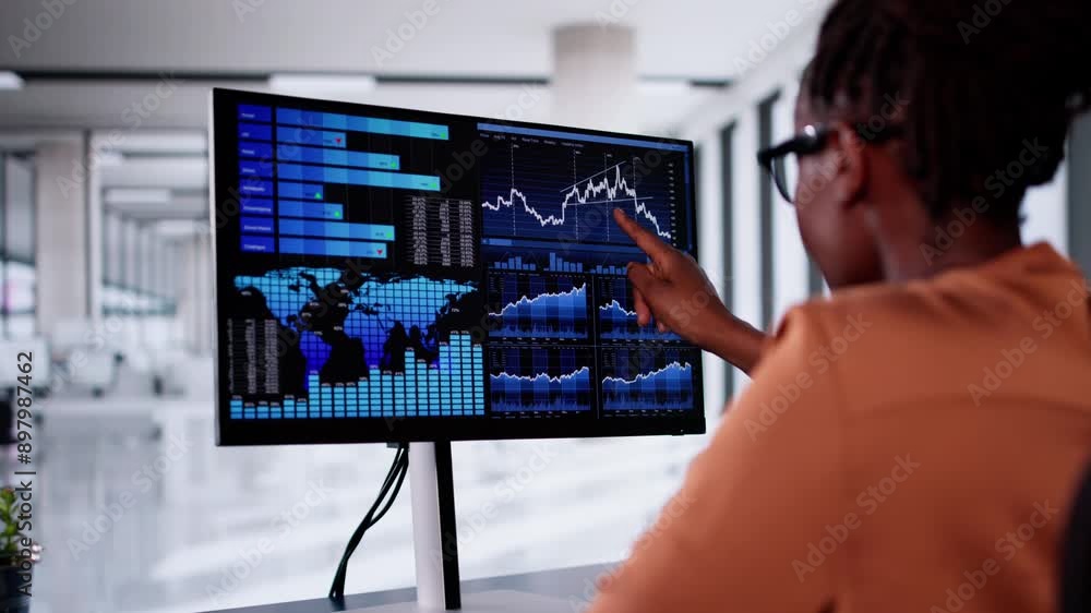Poster KPI Business Analytics Data Dashboard