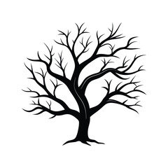 deadly tree branches silhouettes 