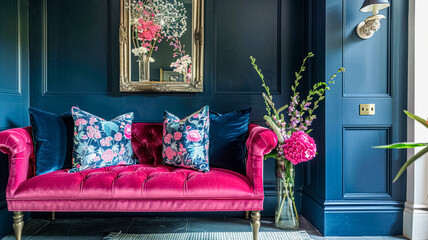 Cottage interior design and country house home decor and furniture, English countryside style interiors idea