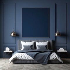 room with bed