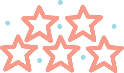 Stars Doodle Hand Drawn