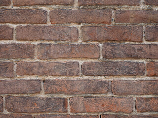 red brick wall background