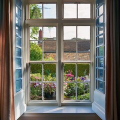 interiors of a British house, AI generated