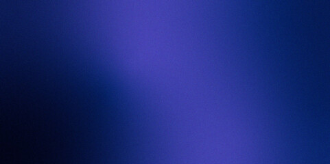 Empty, only dark and deep blue background .blue gradient background grainy glowing blue light on dark backdrop noise texture effect banner header design . Best design for your ad, poster, banner