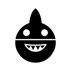 Shark emoji icon