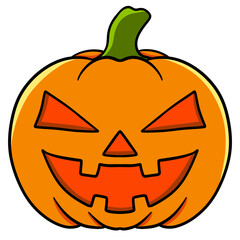 Halloween pumpkins face