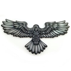 Obraz premium Silver Eagle Wings