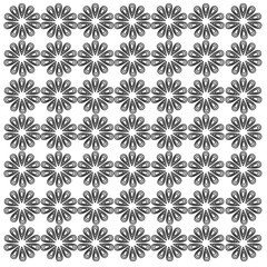 Black White Ornamental Pattern Texture Background Vector
